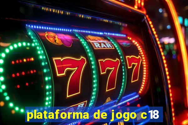 plataforma de jogo c18